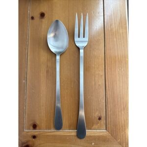 Lauffer 18/8 Stainless 15 1/2" Fork & Spoon Serve Size Japan Oversized